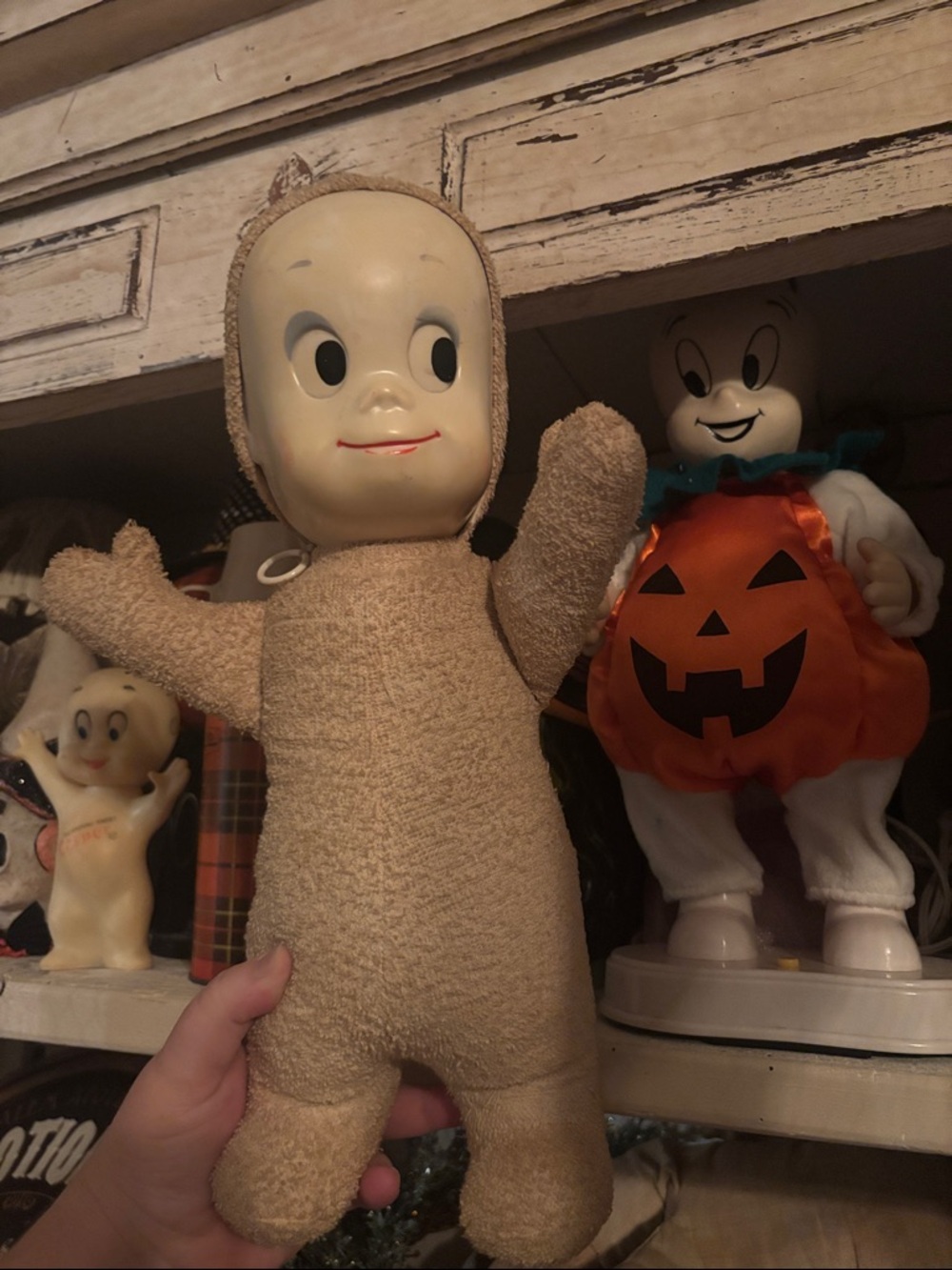 Casper The Friendly Ghost Talking Doll Pull String Mattell 1960s - Picture 5 of 5